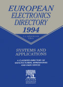 Read Pdf European Electronics Directory 1994