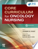Core Curriculum For Oncology Nursing E Book