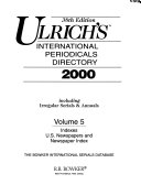 Ulrich's International Periodicals Directory
