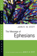 Read Pdf The Message of Ephesians