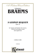 Read Pdf A German Requiem, Op. 45