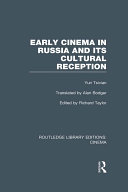 Read Pdf Early Cinema in Russia and its Cultural Reception