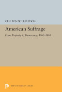 Read Pdf American Suffrage