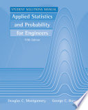 Applied Statistics And Probability For Engineers Student Solutions Manual