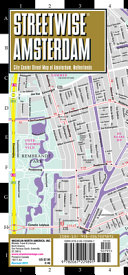 Streetwise Amsterdam Map Laminated City Center Street Map Of Amsterdam Netherlands