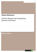 Read Pdf FinTech Mergers And Аcquisitions. Specifics And Issues