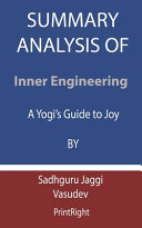 Summary Analysis Of Inner Engineering