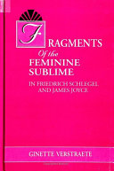 Read Pdf Fragments of the Feminine Sublime in Friedrich Schlegel and James Joyce
