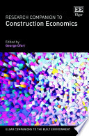 Research Companion To Construction Economics