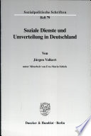 Soziale Dienste und Umverteilung in Deutschland