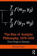 Early Analytic Philosophy: From Frege to Ramsey