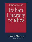 Encyclopedia of Italian Literary Studies Book