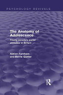 Read Pdf The Anatomy of Adolescence (Psychology Revivals)