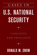 Read Pdf Cases in U.S. National Security
