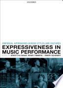 Expressiveness in music performance