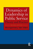 Read Pdf Dynamics of Leadership in Public Service