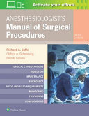 Anesthesiologist S Manual Of Surgical Procedures