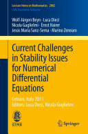 Read Pdf Current Challenges in Stability Issues for Numerical Differential Equations