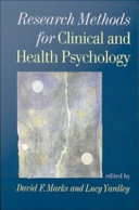 Research Methods for Clinical and Health Psychology Book