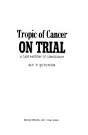 Tropic Of Cancer On Trial