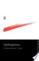 Verificationism: Its History and Prospects
