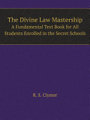 Read Pdf The Divine Law Mastership