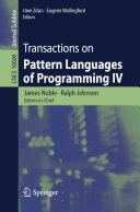 Read Pdf Transactions on Pattern Languages of Programming IV