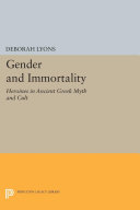 Read Pdf Gender and Immortality