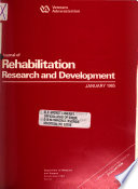 Journal Of Rehabilitation Research And Development