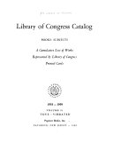 Library Of Congress Catalog