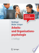 Arbeits- und Organisationspsychologie (Lehrbuch mit Online-Materialien)