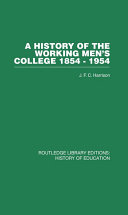 Read Pdf A History of the Working Men's College