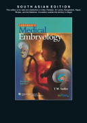 Langman S Medical Embryology With Cd