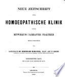 Hirschel's Zeitschrift für homöopathische Klinik