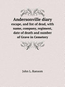 Read Pdf Andersonville diary