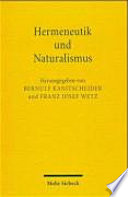 Hermeneutik und Naturalismus
