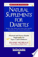 Natural Supplements For Diabetes