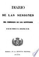 Diario De Las Sesiones De Cortes Congreso De Los Diputados