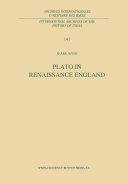 Read Pdf Plato in Renaissance England