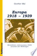 Europäische Geschichte 1918-1939