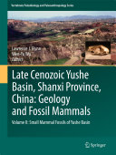 Read Pdf Late Cenozoic Yushe Basin, Shanxi Province, China: Geology and Fossil Mammals