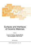 Read Pdf Surfaces and Interfaces of Ceramic Materials
