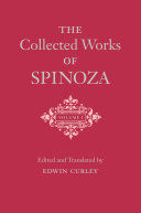 Read Pdf The Collected Works of Spinoza, Volume I