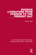 Read Pdf Russian Literature from Pushkin to the Present Day