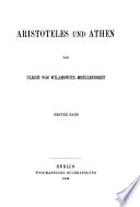 Buch 1. Analyse der aristotelischen Schrift von der Politie der Athener