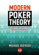 Modern Poker Theory Book