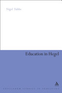 Read Pdf Education in Hegel