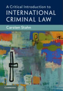 Critical Introduction to International Criminal Law /