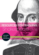 Read Pdf Resources for Teaching Shakespeare: 11-16