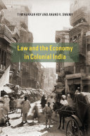 Read Pdf Law and the Economy in Colonial India